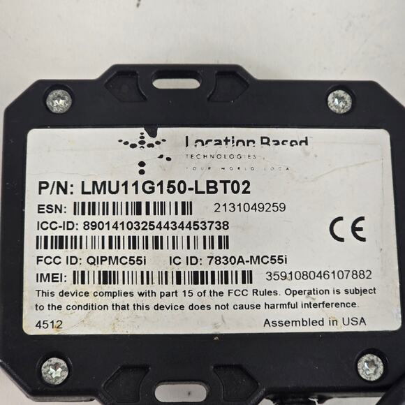 LMU11G150-LBT02 GPS Relay / Tracking Module (Location Based Tech) - Picture 3 of 3